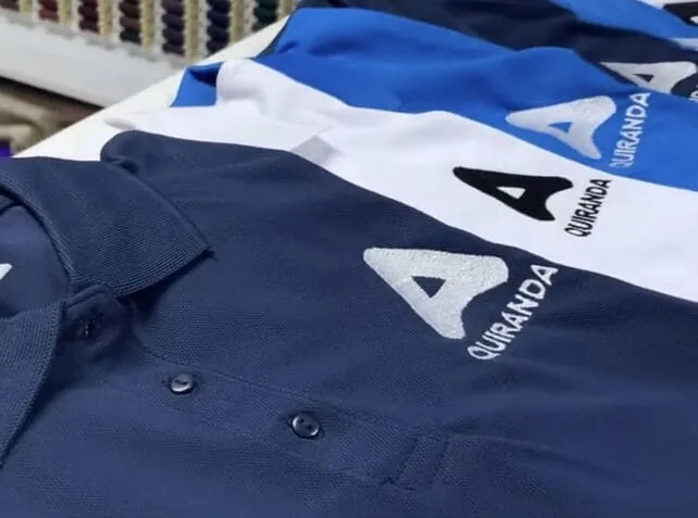 Polos bordados personalizados